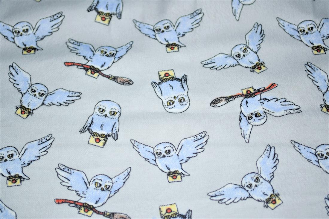 Sky Blue Brushed Cotton Flannel Winceyette Fabric Dressmaking Craft