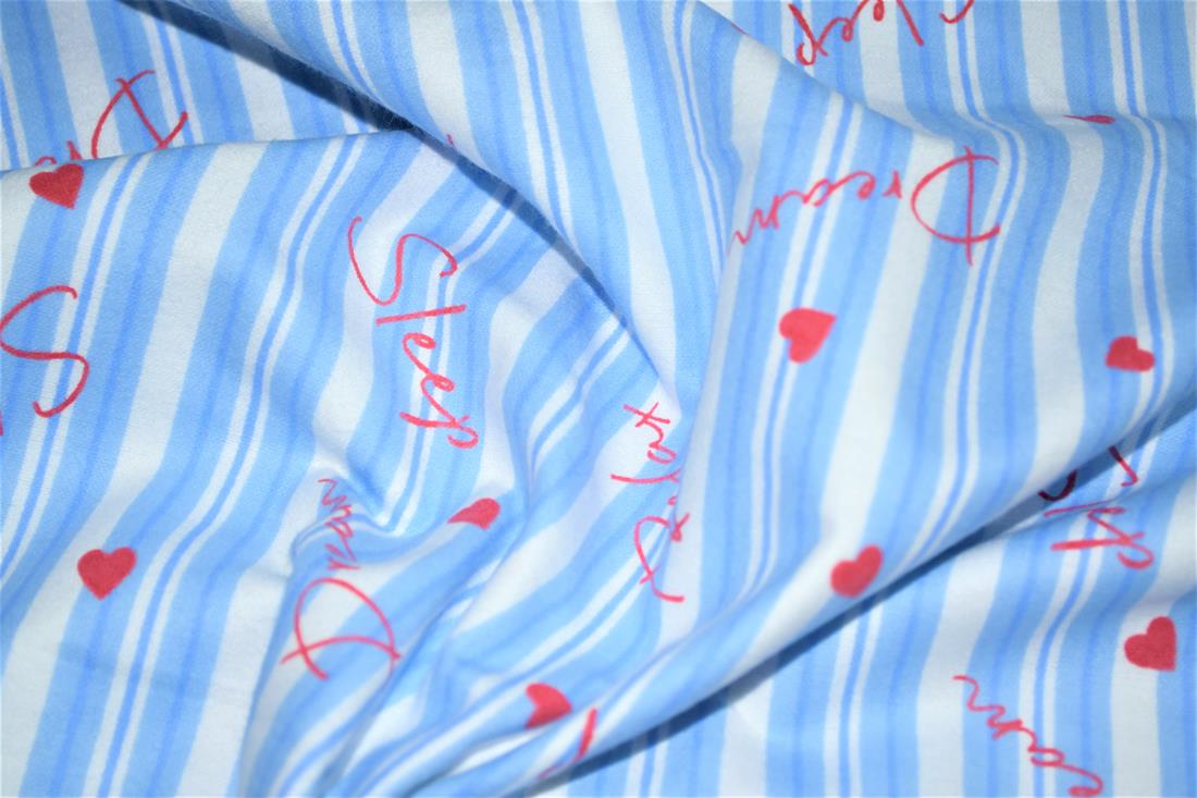 Sky Blue Brushed Cotton