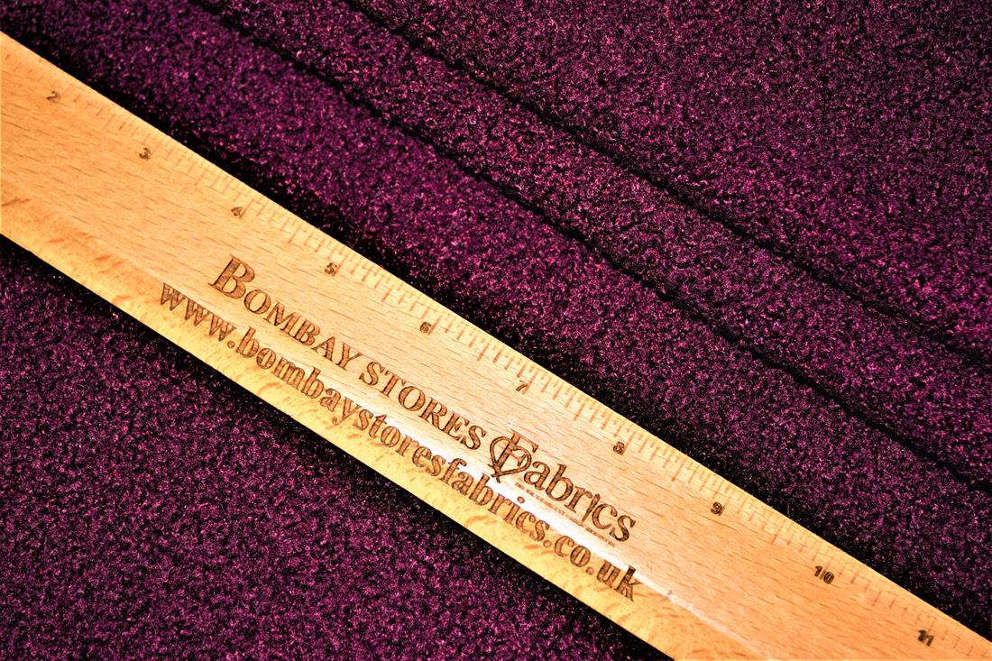 Wine Sherpa Fleece