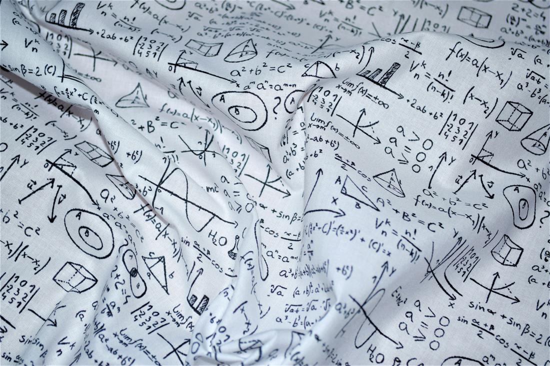White Printed Cotton