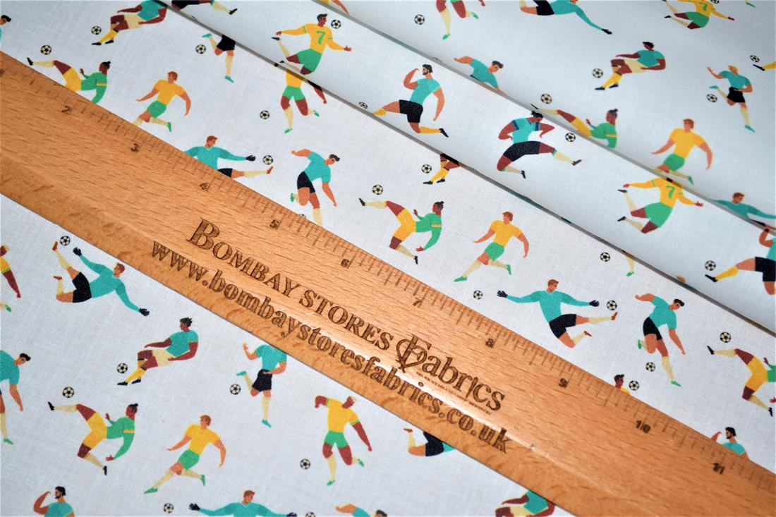 White Printed Cotton Fabrics