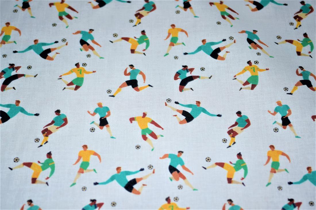 White Printed Cotton Fabrics