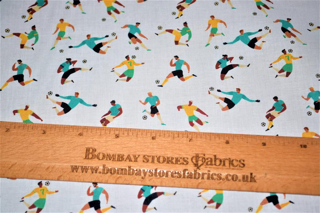 White Printed Cotton Fabrics