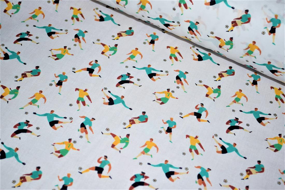 White Printed Cotton Fabrics