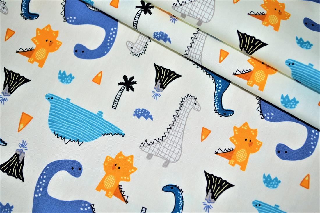 White Printed Cotton Fabrics