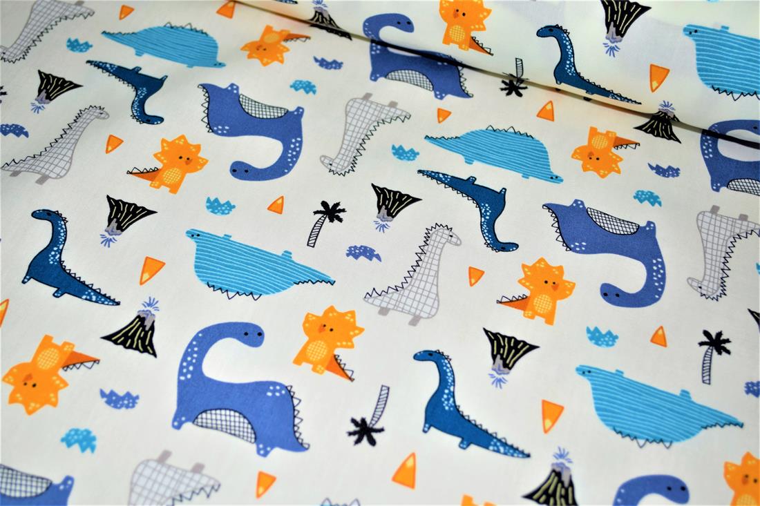 White Printed Cotton Fabrics