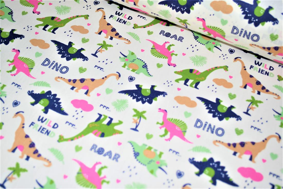 White Printed Cotton Fabrics