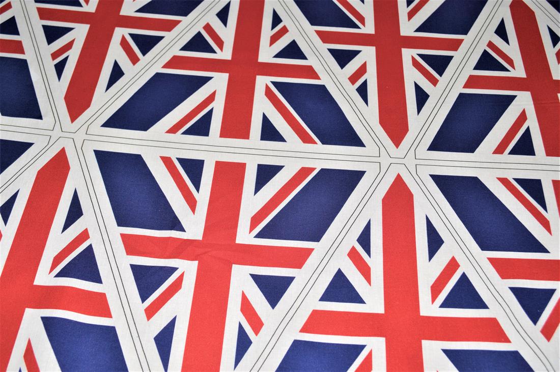 White Cotton Union Jack