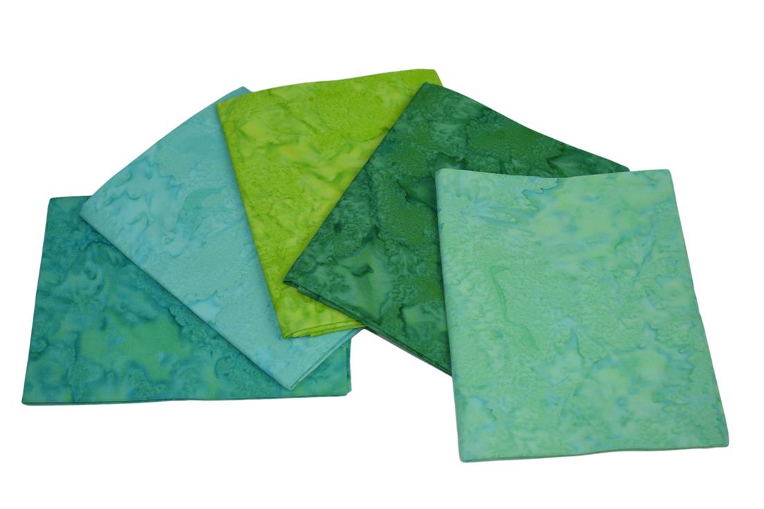 Printed Cotton Batik Fat Quarter Bundles