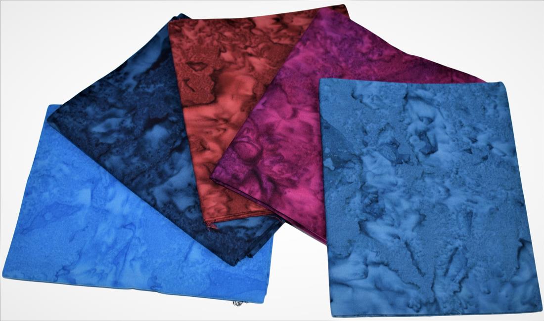 Printed Cotton Batik Fat Quarter Bundles
