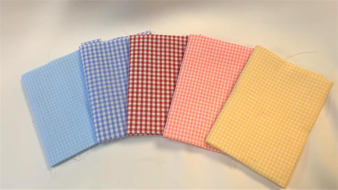 Multicolour Printed Cotton Gingham Bundle