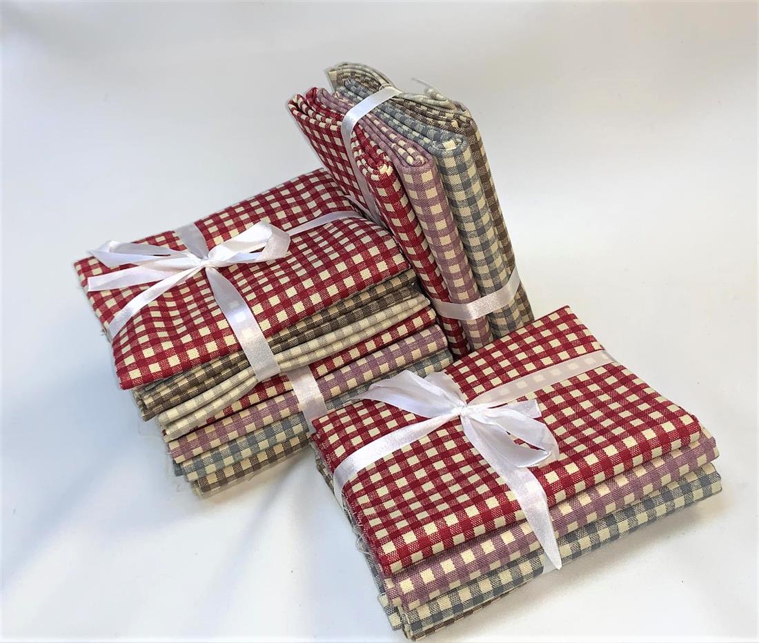 Multicolour Printed Cotton Gingham Bundle