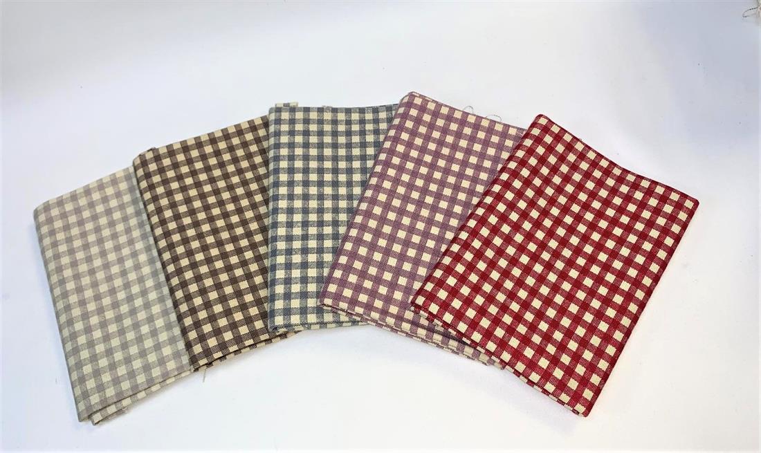 Multicolour Printed Cotton Gingham Bundle