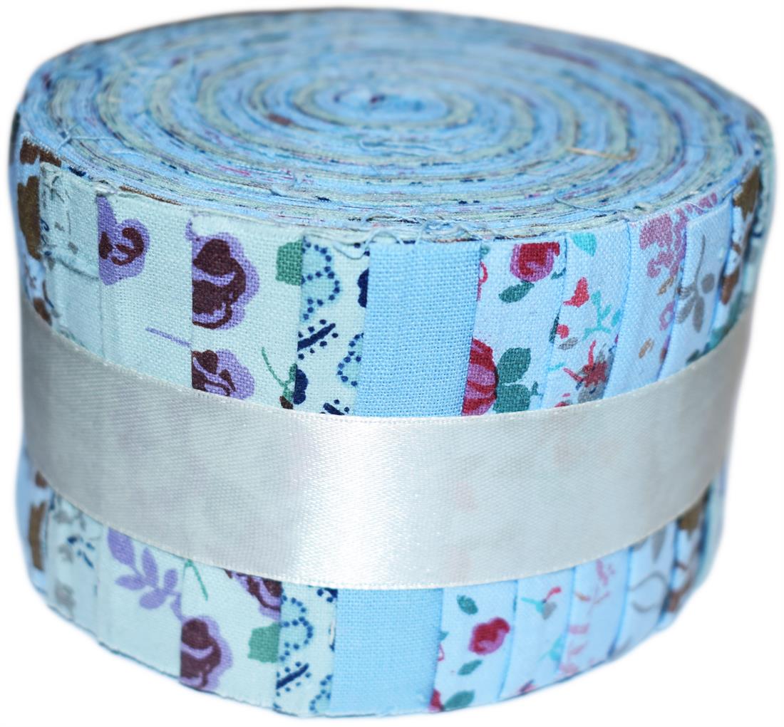 Blue Cotton Small Jelly Roll