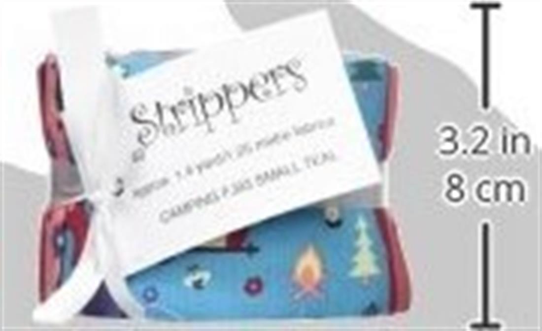 Teal Cotton Camping - Small Jelly Roll