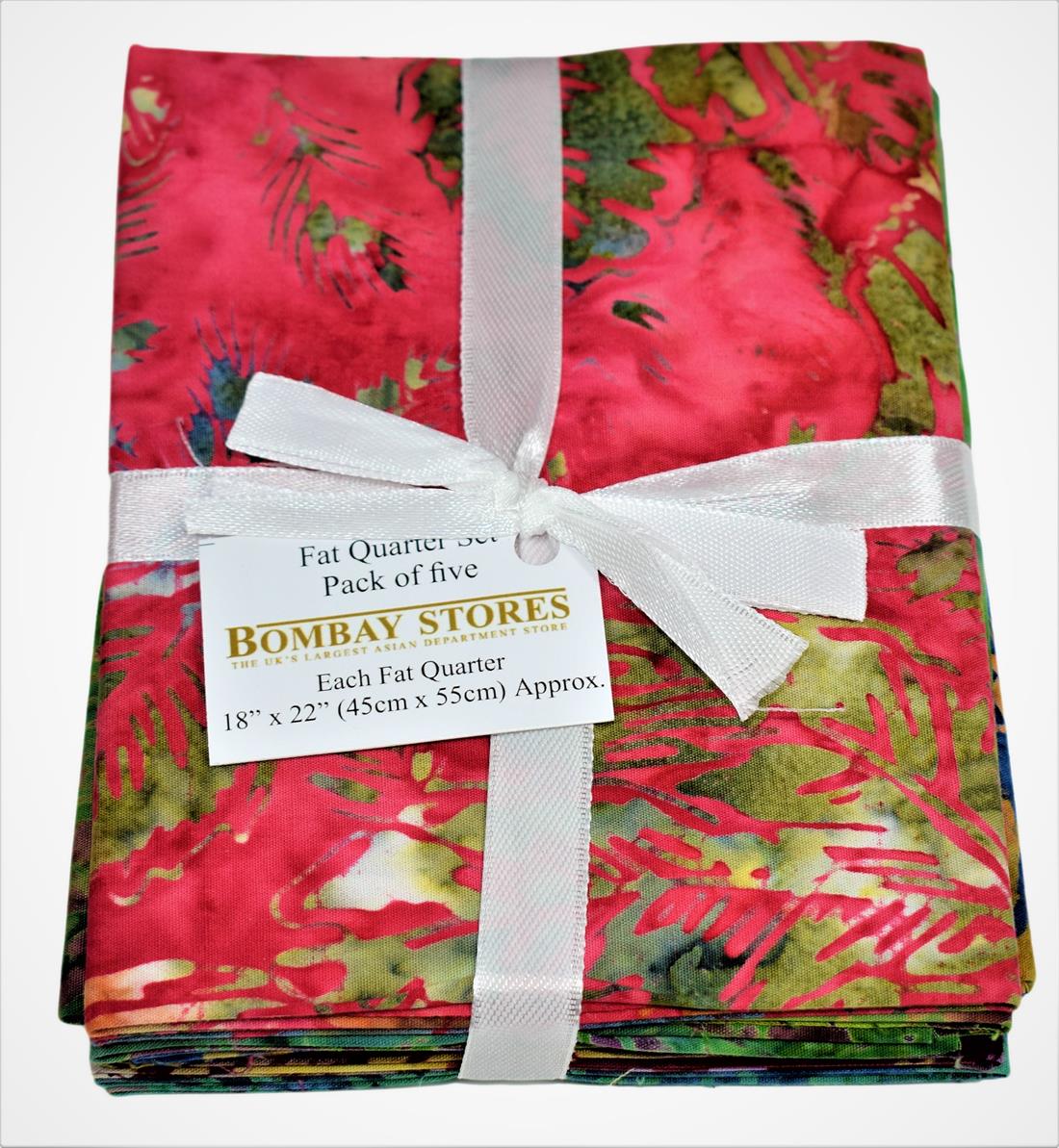 COL 3 Cotton Batik Fat Quarter Bundle