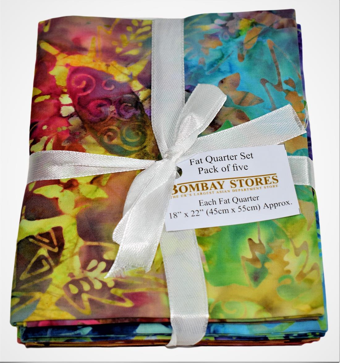 COL 4 Cotton Batik Fat Quarter Bundle