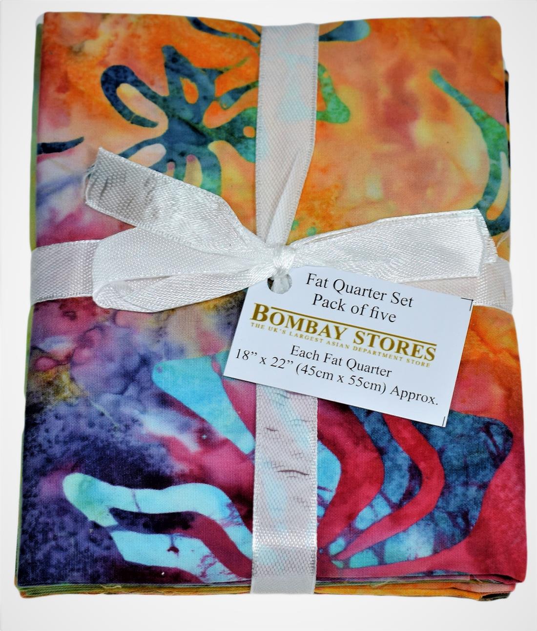 COL 5 Cotton Batik Fat Quarter Bundle