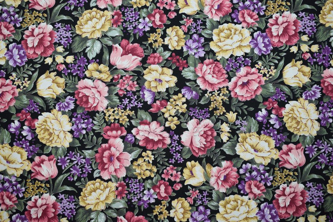 Multicolour Cotton Single Fat Quarter 18"x22"Inch