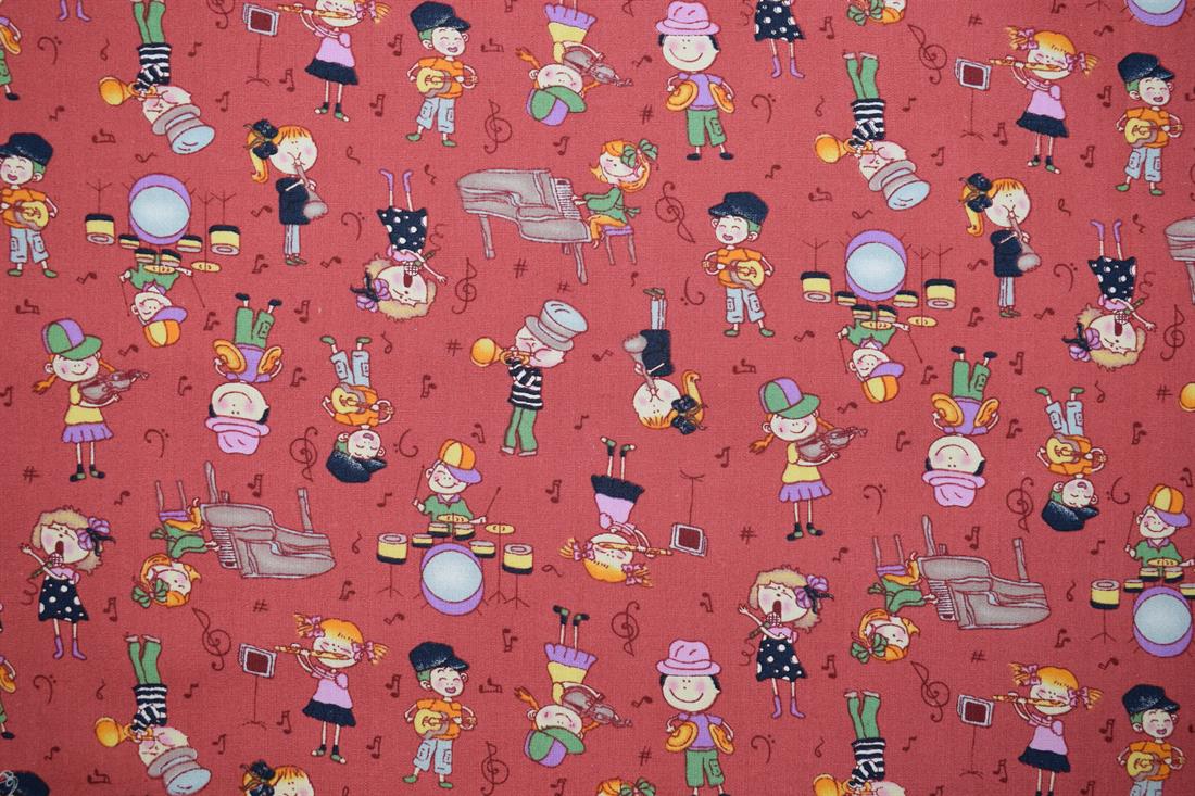 Red Cotton Single Fat Quarter 18"x22"Inch