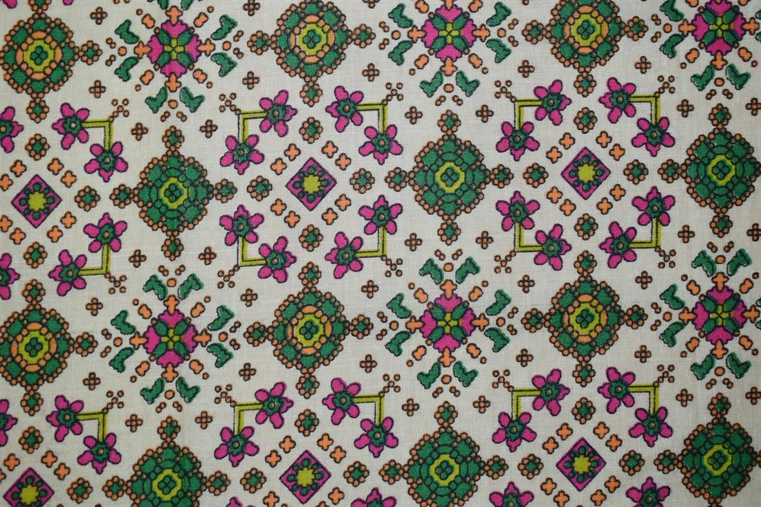 Multicolour Cotton Single Fat Quarter 18"x22"Inch
