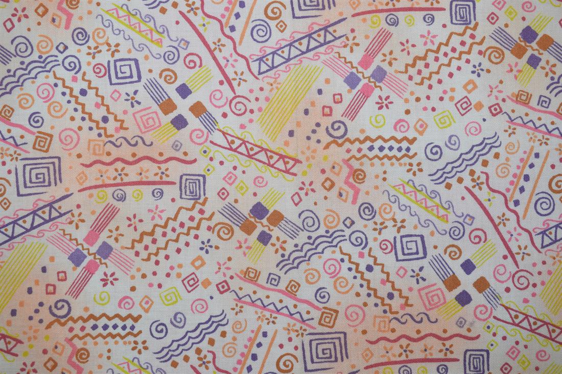 Multicolour Cotton Single Fat Quarter 18"x22"Inch