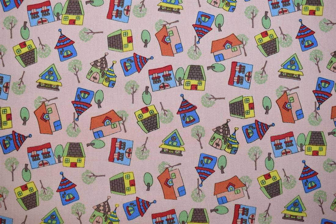 Baby Pink Cotton Single Fat Quarter 18"x22"Inch