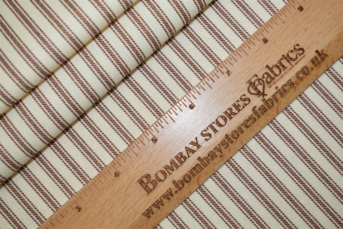 Brown Cotton Single Fat Quarter 18"x22"Inch