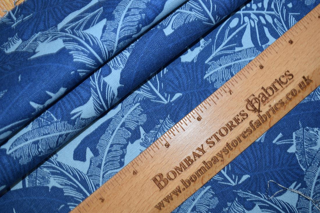 Blue Cotton Single Fat Quarter 18"x22"Inch