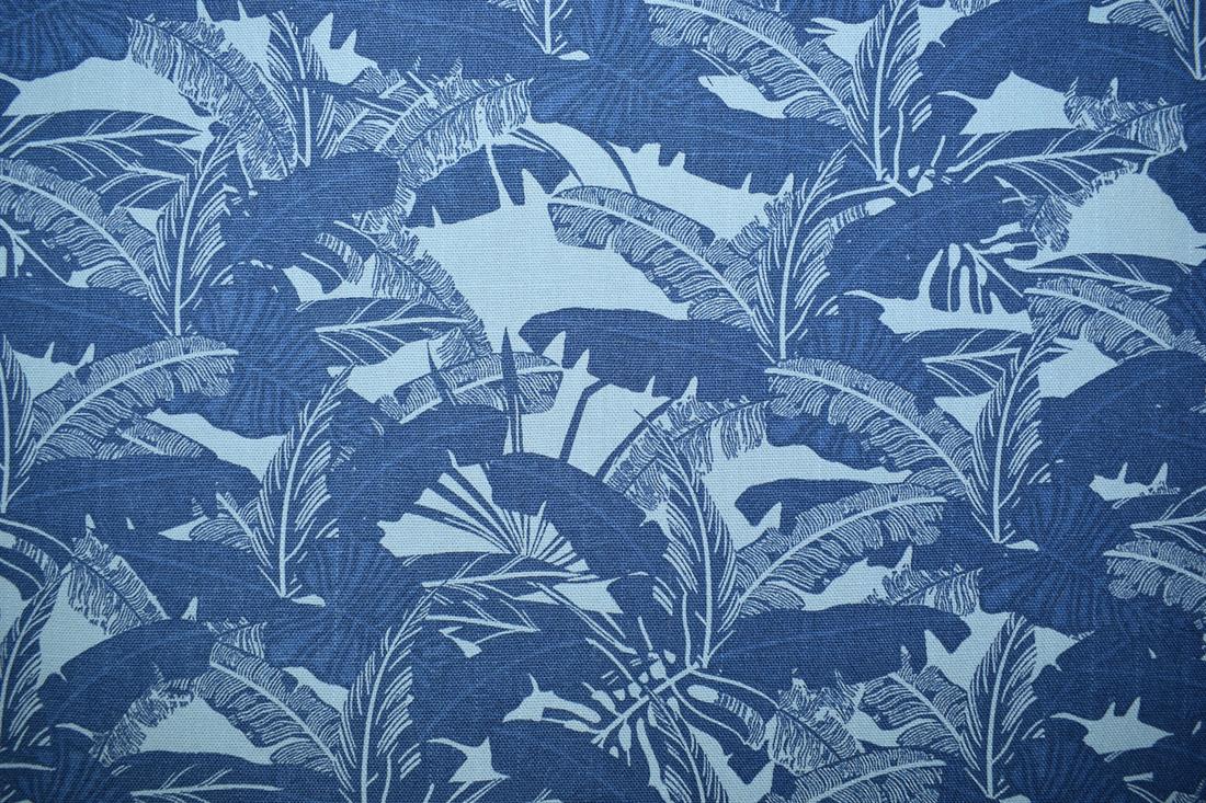 Blue Cotton Single Fat Quarter 18"x22"Inch