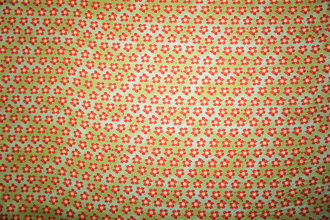Green Cotton Daisy FlowerS