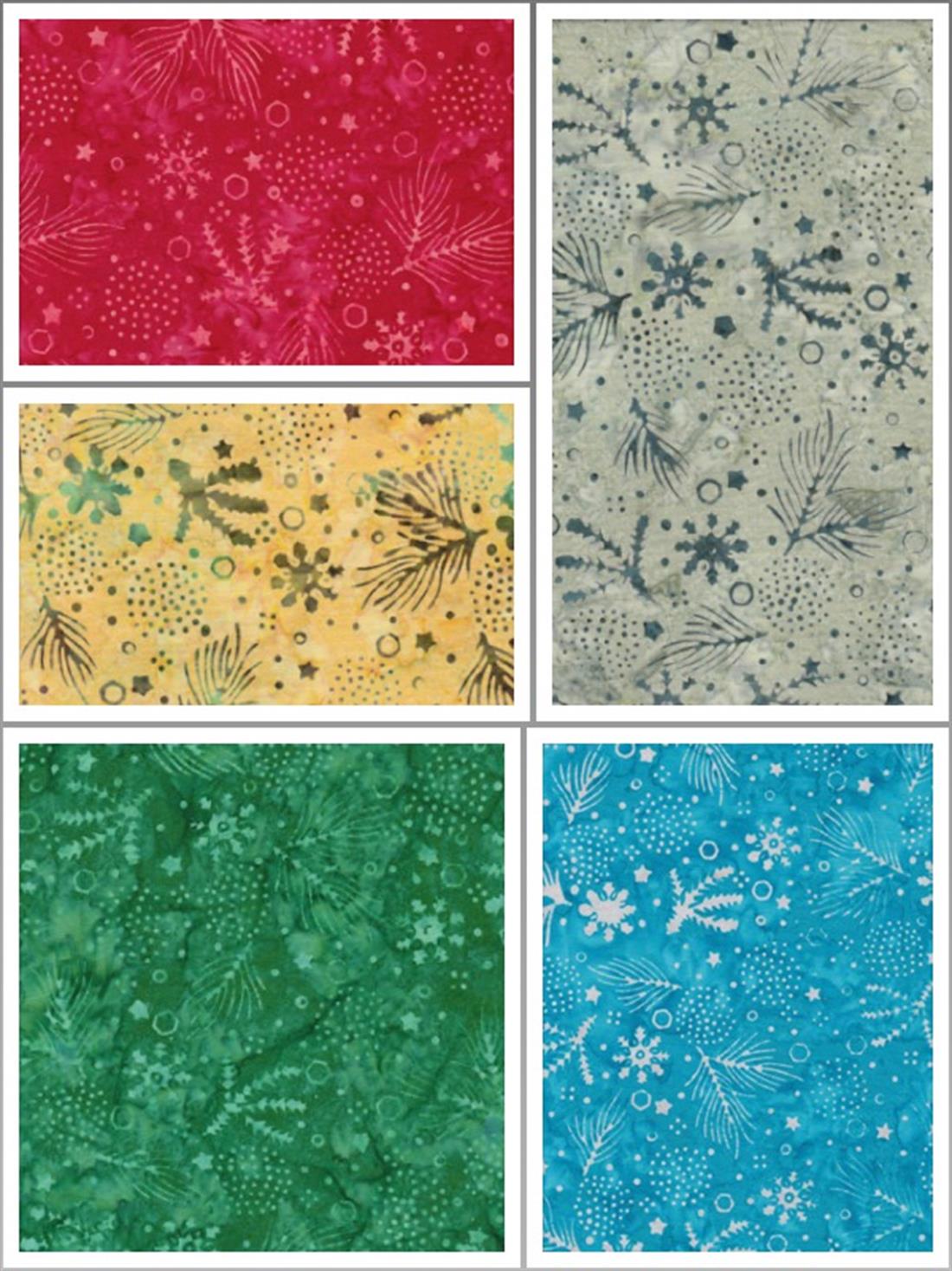 Multicolour Printed Cotton Fat Quarter Bundle