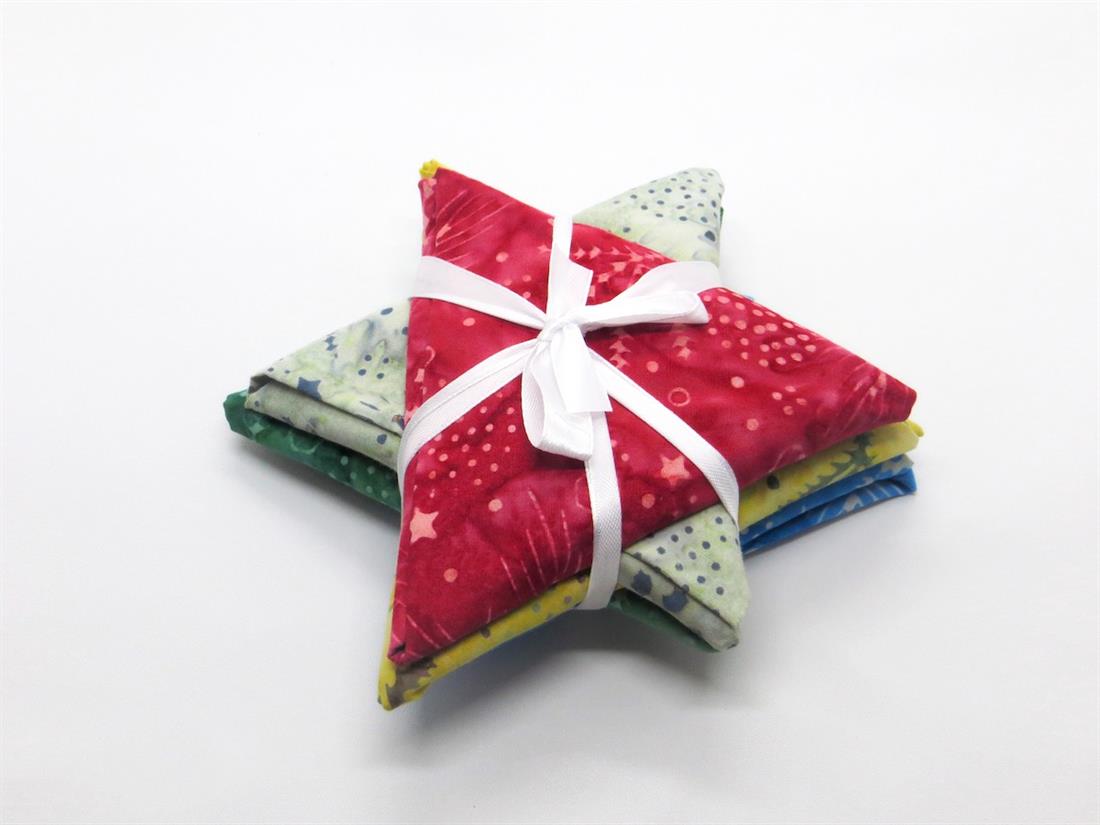Multicolour Printed Cotton Fat Quarter Bundle