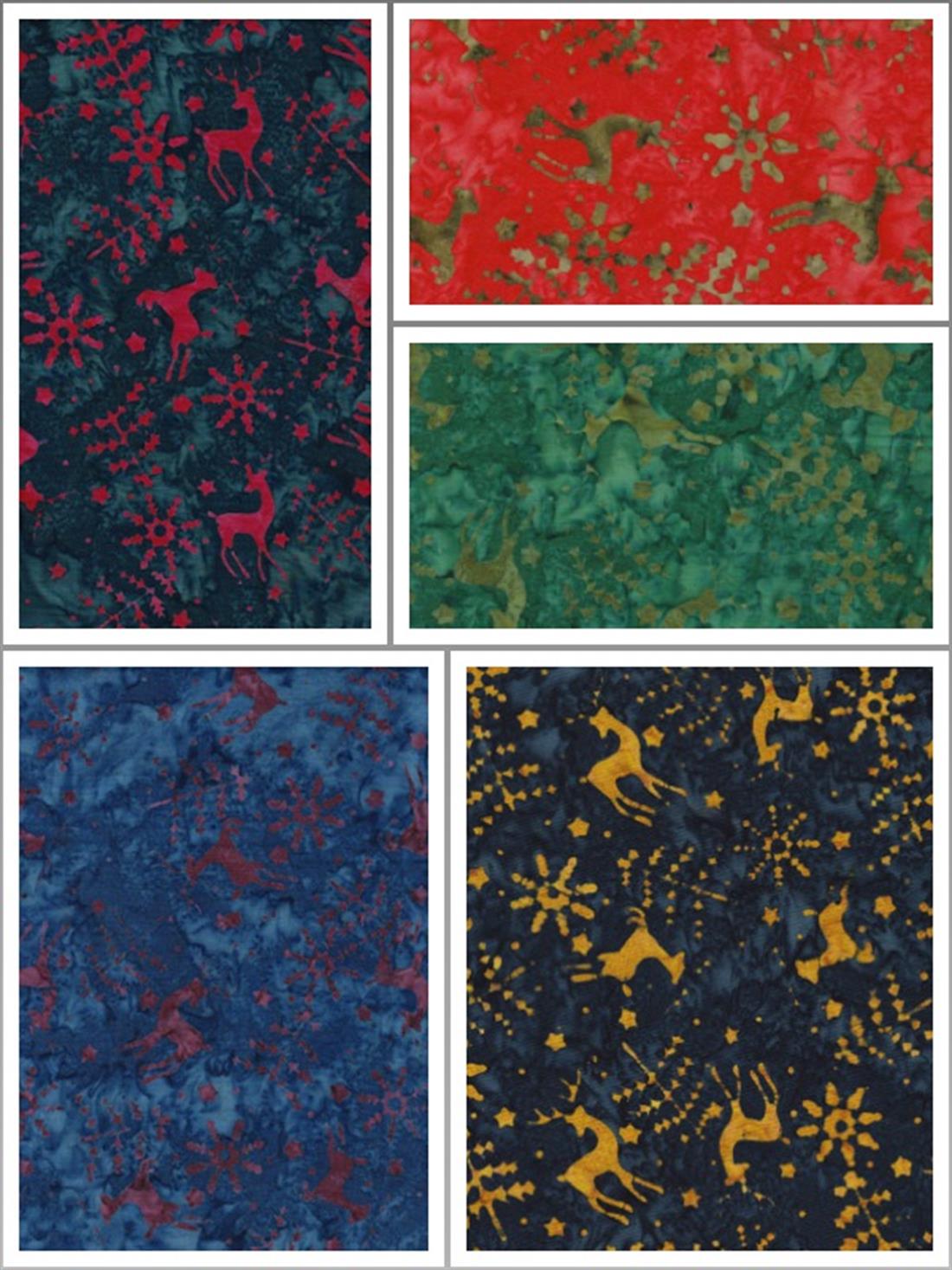Multicolour Printed Cotton Fat Quarter Bundle