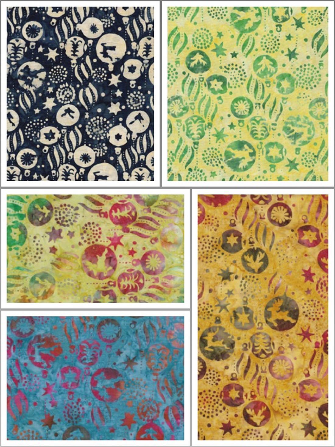 Multicolour Printed Cotton Fat Quarter Bundle
