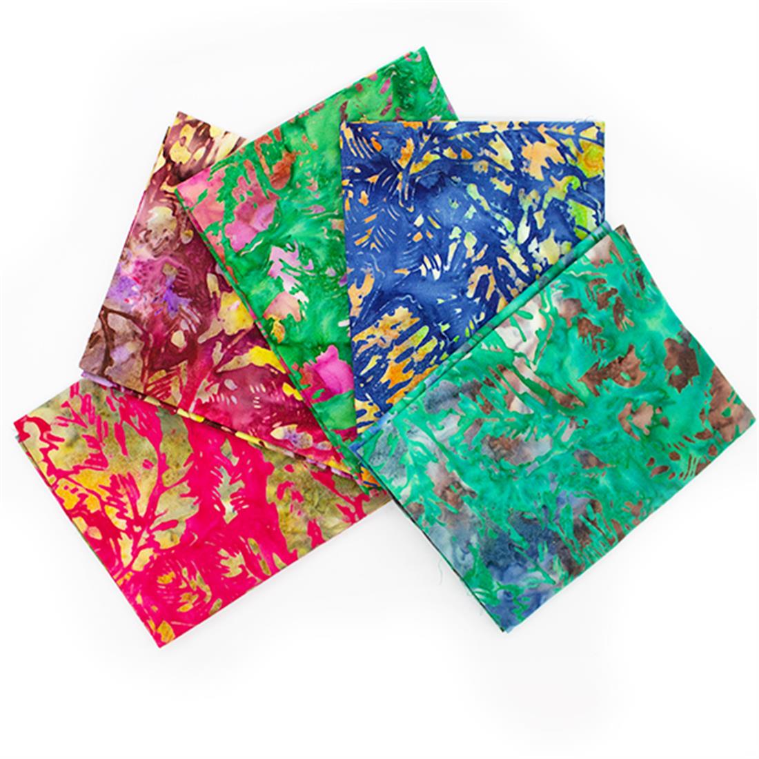 Multicolour Printed Cotton Bali Batik