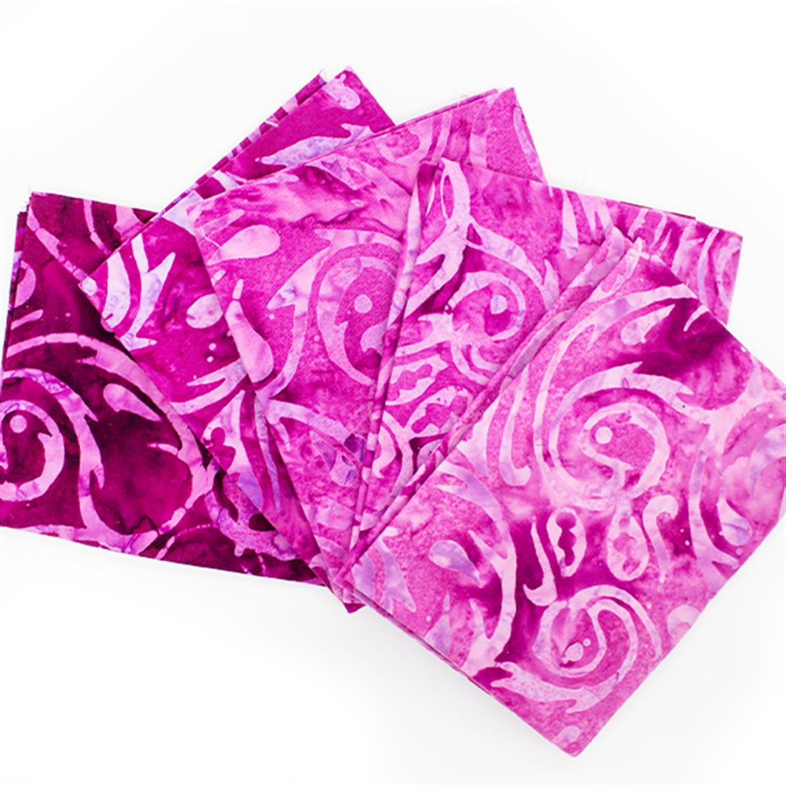 Multicolour Printed Cotton Batik Bundle