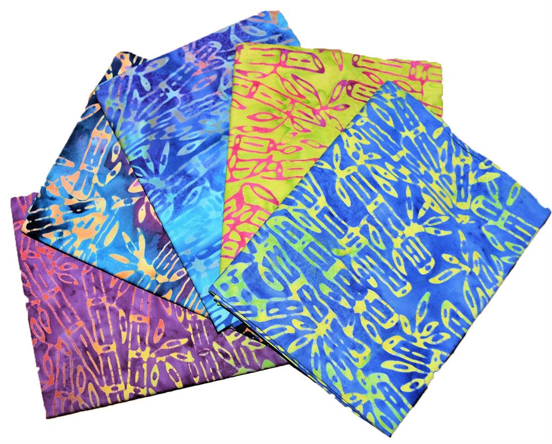 Multicolour Cotton Fat Quarter Bundle
