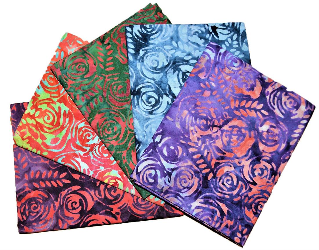 Multicolour Cotton Fat Quarter Bundle