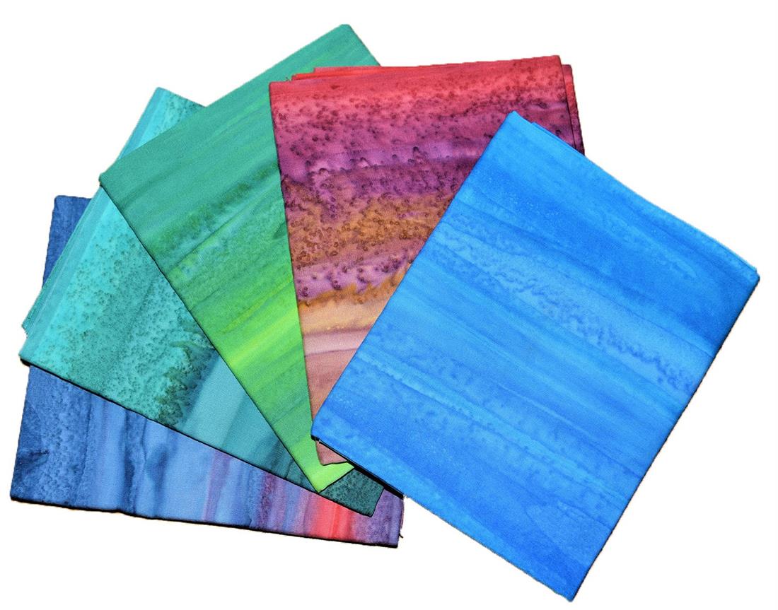 Multicolour Printed Cotton Fat Quarter Bundle