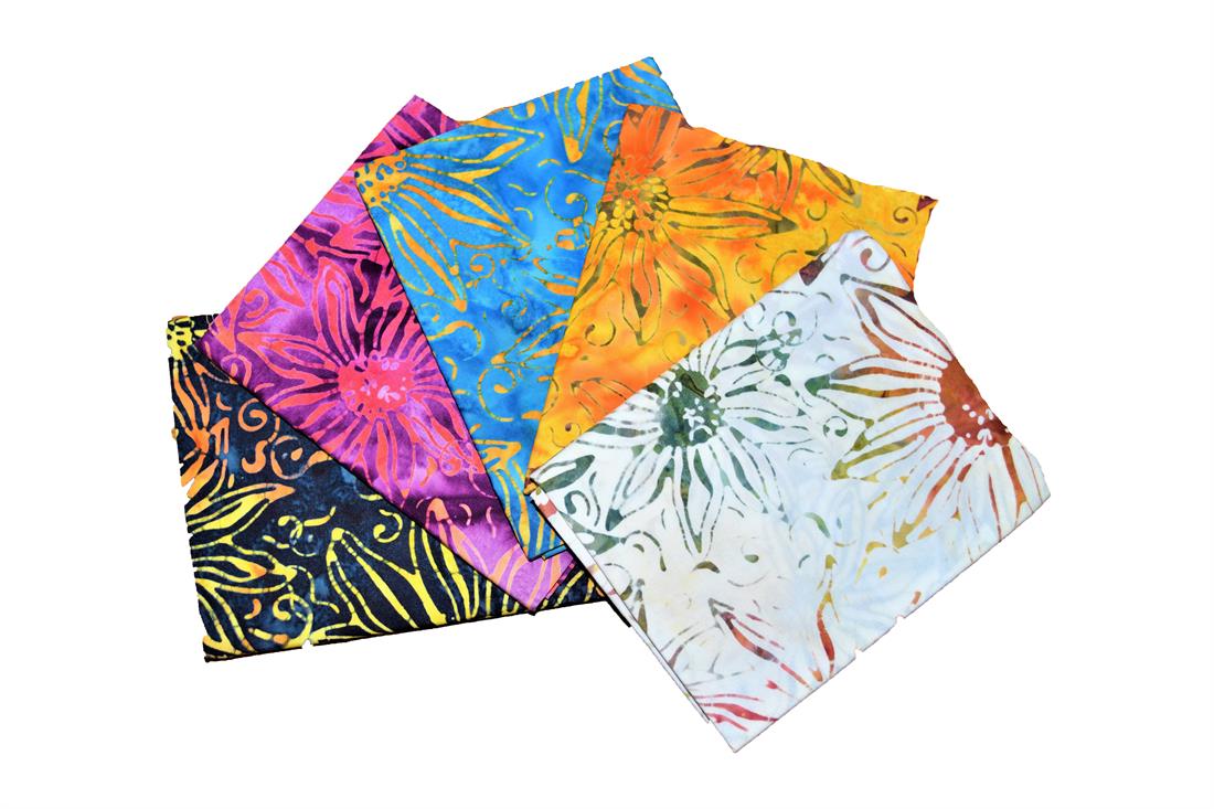 Multicolour Printed Cotton Fat Quarter Bundle