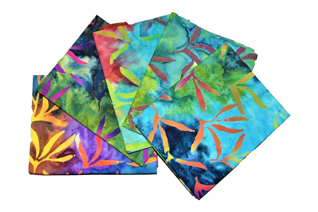 Multicolour Colour Printed Cotton Fat Quarter Bundle