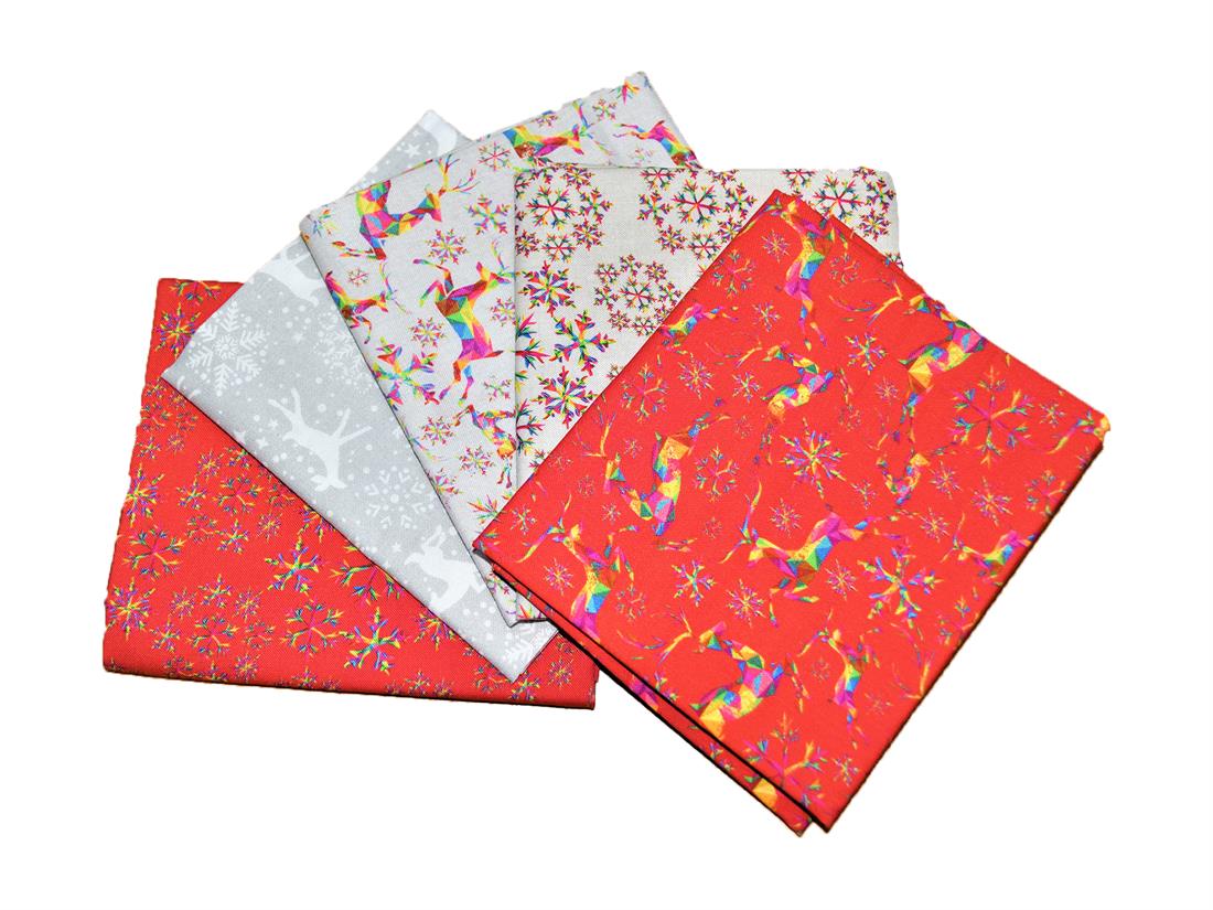 Multicolour Cotton SnowFlakes