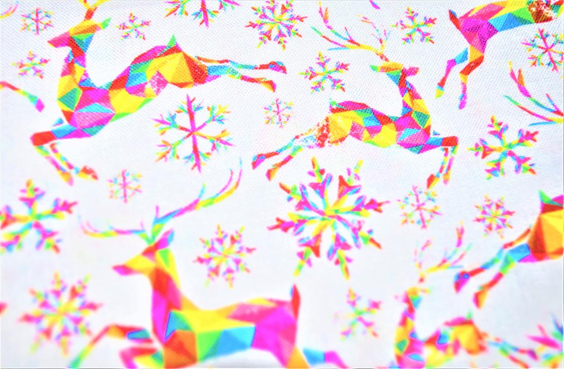 Multicolour Cotton SnowFlakes