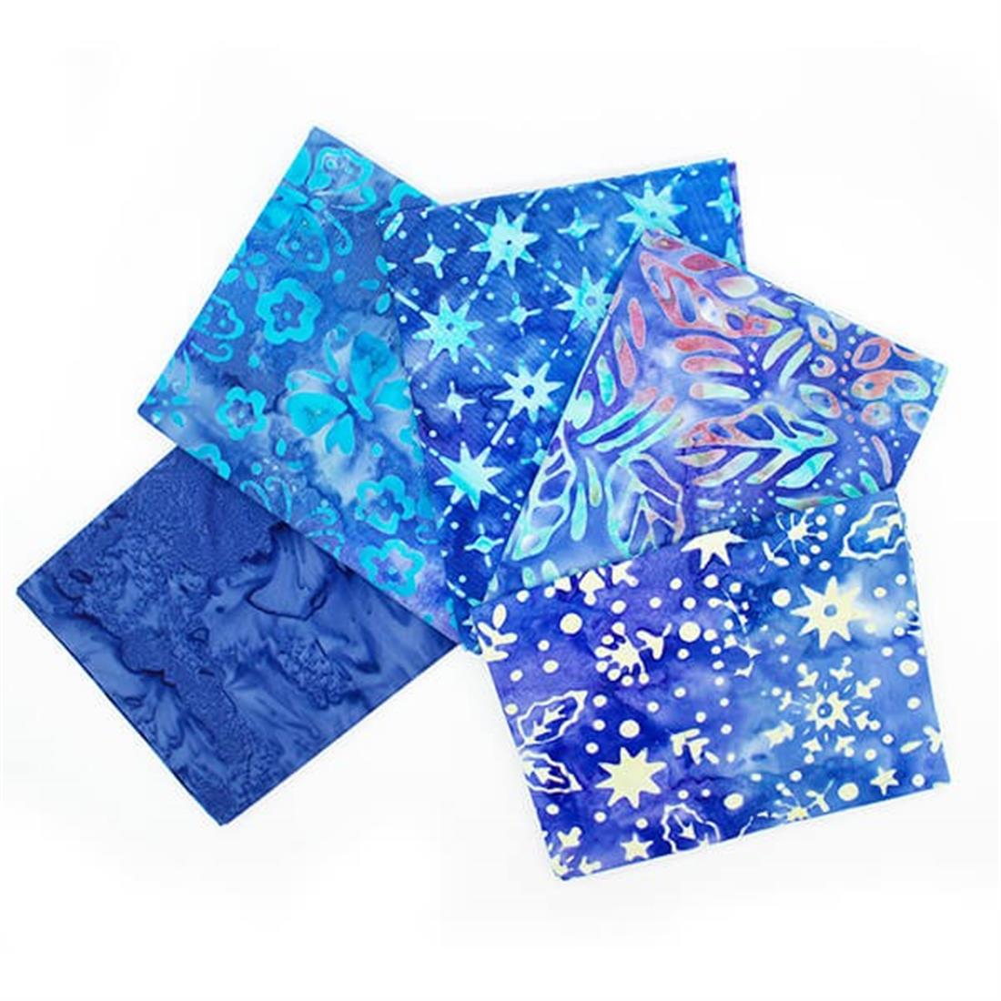 Blue Cotton Fat Quarter Bundle