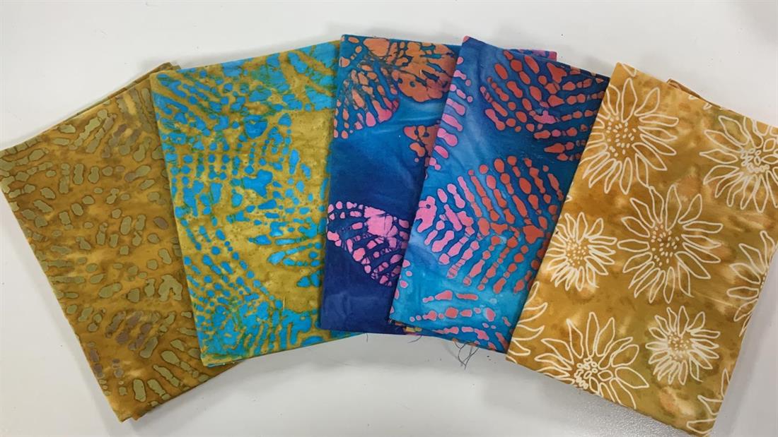 Multicolour Cotton Fat Quarter Bundle