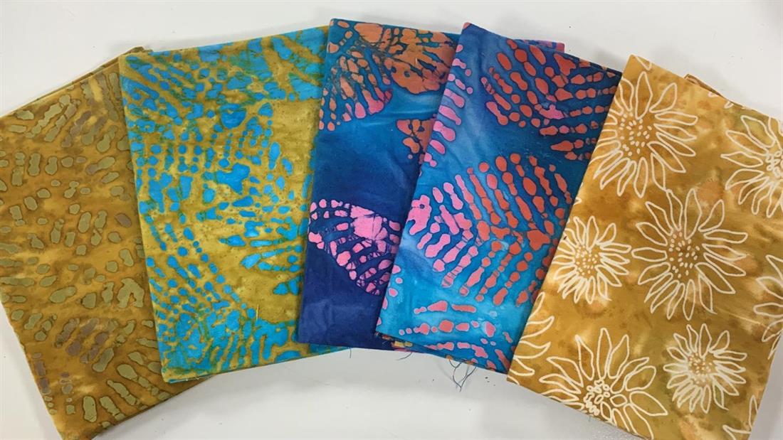 Multicolour Cotton Fat Quarter Bundle