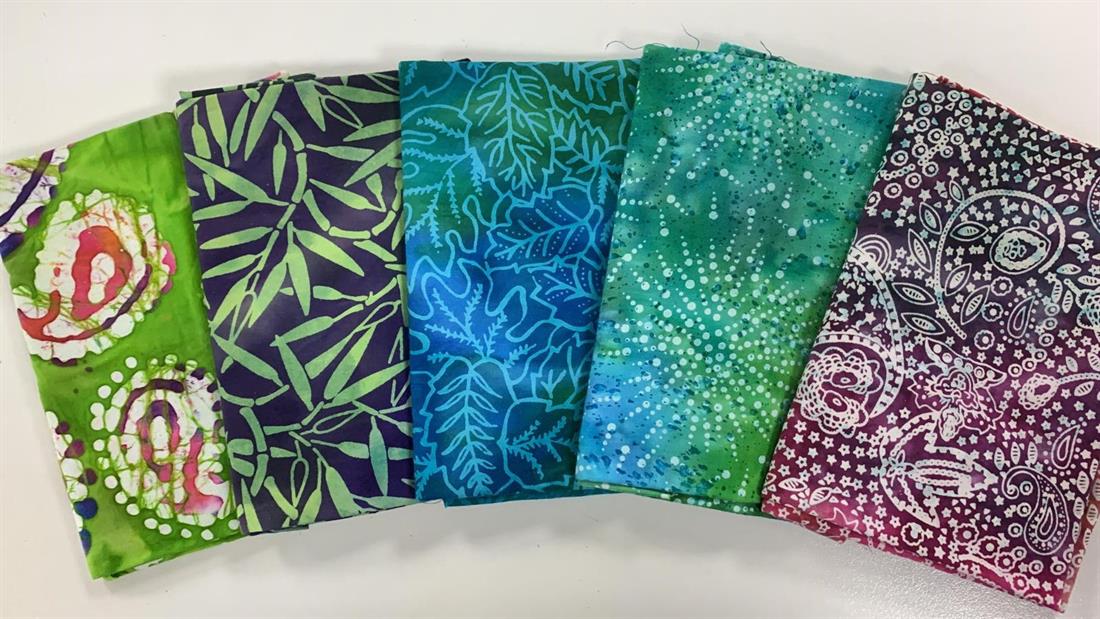 Multicolour Cotton Fat Quarter Bundle