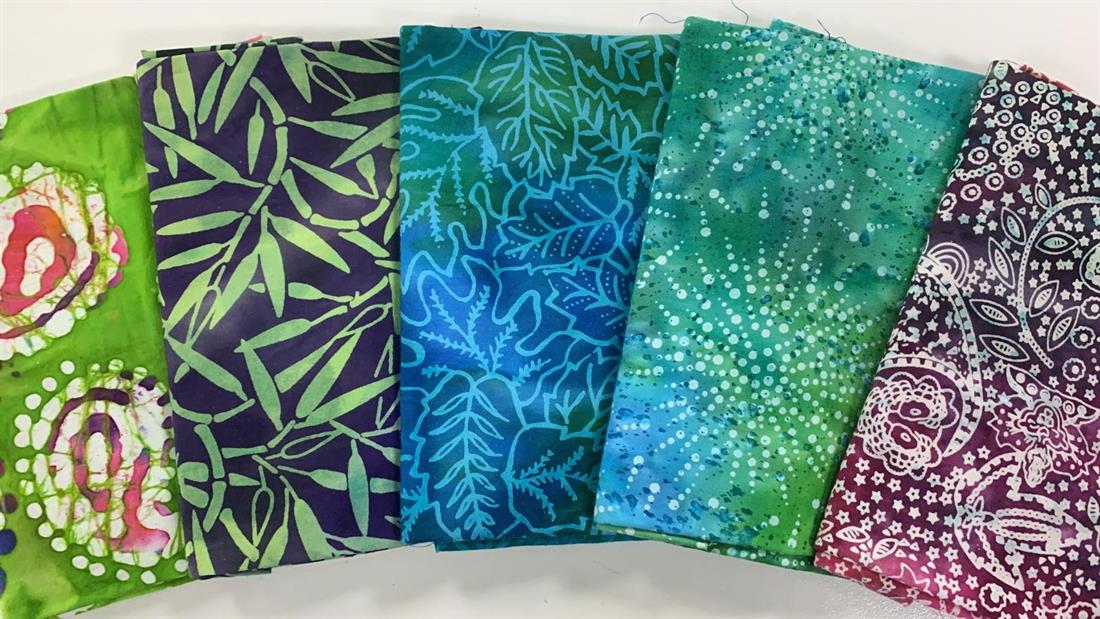 Multicolour Cotton Fat Quarter Bundle