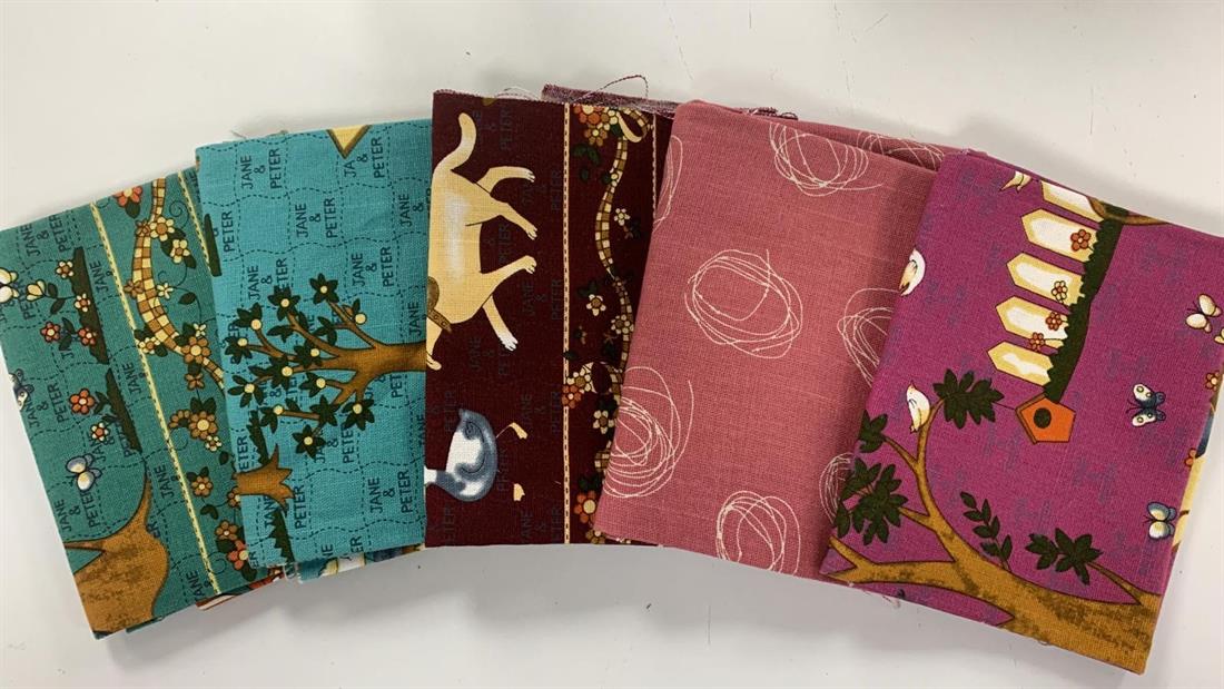Multicolour Cotton Fat Quarter Bundle